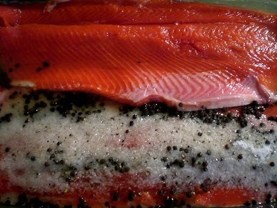 Alaska Salmon Gravlax