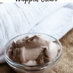 Pin for chocolate whipped cream.