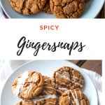Pin for Spicy Gingersnaps.