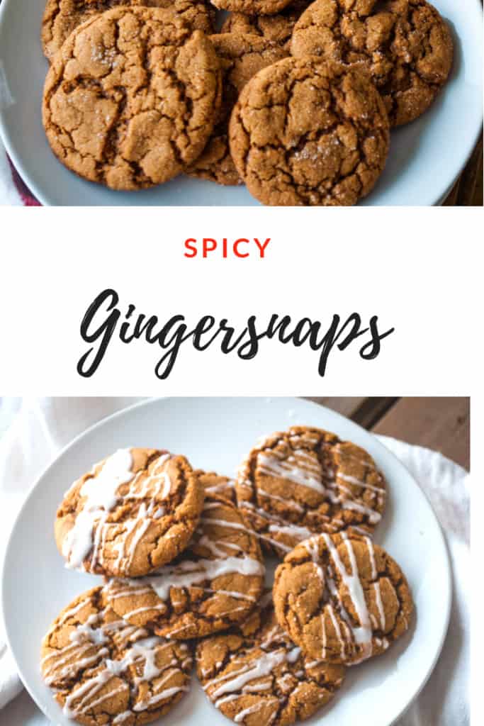 Pin for Spicy Gingersnaps