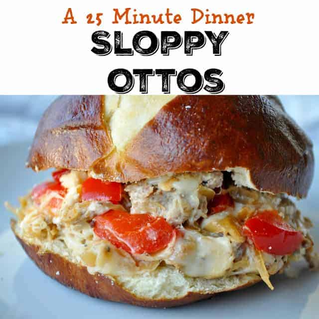 25 Minute Dinner Sloppy Ottos