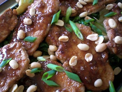 Vietnamese Pork Chops and Sauteed Bok Choy