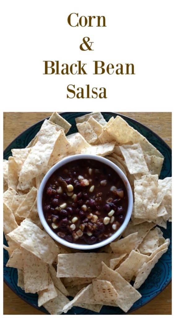 Corn and Black Bean Salsa collage