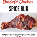 Pin for Flaming Hot Buffalo Chicken Spice Rub.