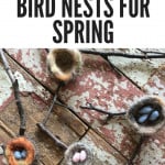 Pin for waldorf needle felted nests.