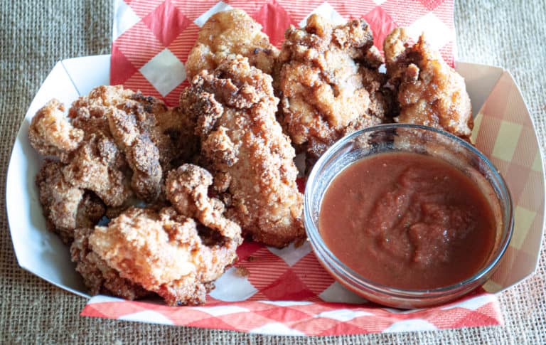 Crispy Low Carb Fried Chicken