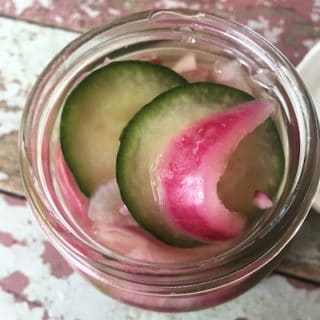 Sweet and Spicy Quick Pickles 