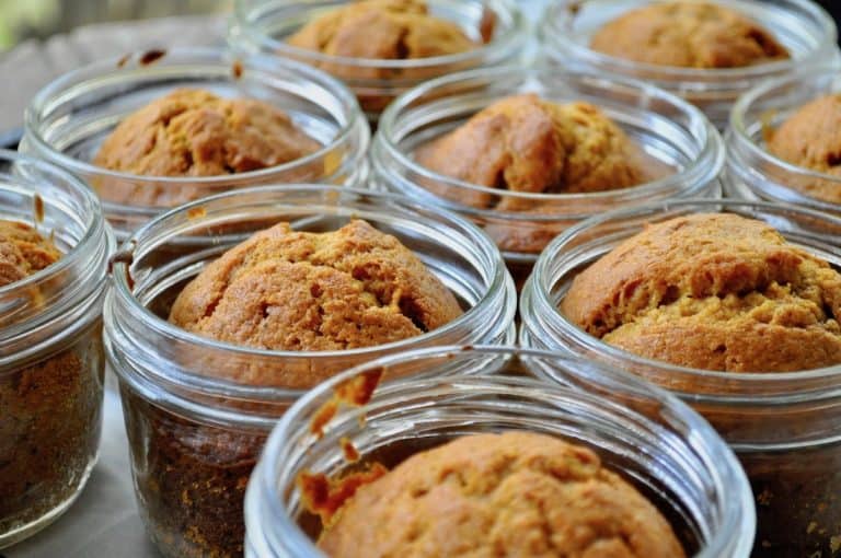 Pumpkin Cake Jars