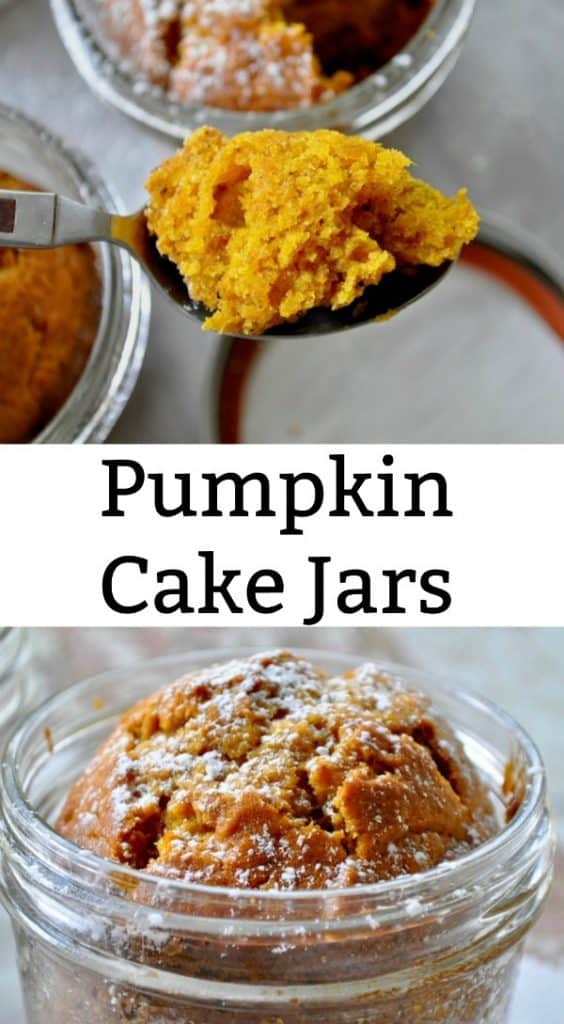 Pumpkin Cake Jars