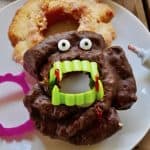 Halloween Party Idea-Vampire Doughnuts.