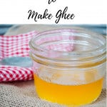 Pin for how to make ghee.