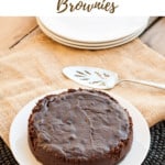 Pin for instant pot brownies.
