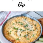 Pin for jalapeño popper dip.