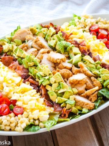 platter of salad