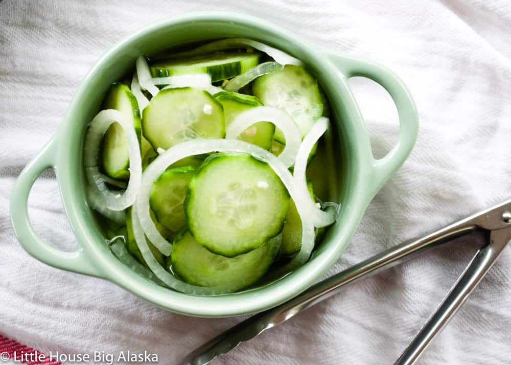 cucumber onion salad a simple summer dish