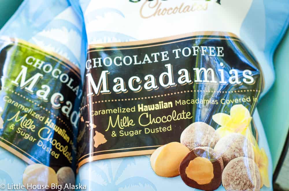 Chocolate Toffee Macadamias for potlucks