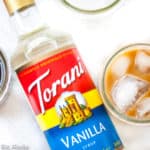 Sweet Cream Iced Coffee.