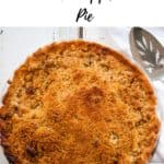 Pin for crumb top Dutch apple pie.