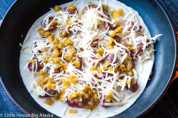 Easy Quesadillas with Leftover Prime Rib Roast Recipe.