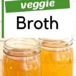 Pin for instant pot veggie broth.