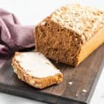A Virtual Vegan's yeast-free spelt bread.