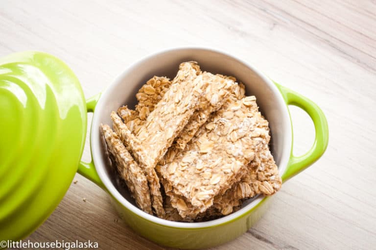 Rosemary Oatmeal Cracker Recipe