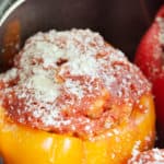 Ground Turkey Stuffed Peppers.