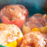 Ground Turkey Stuffed Peppers in the Instant Pot.