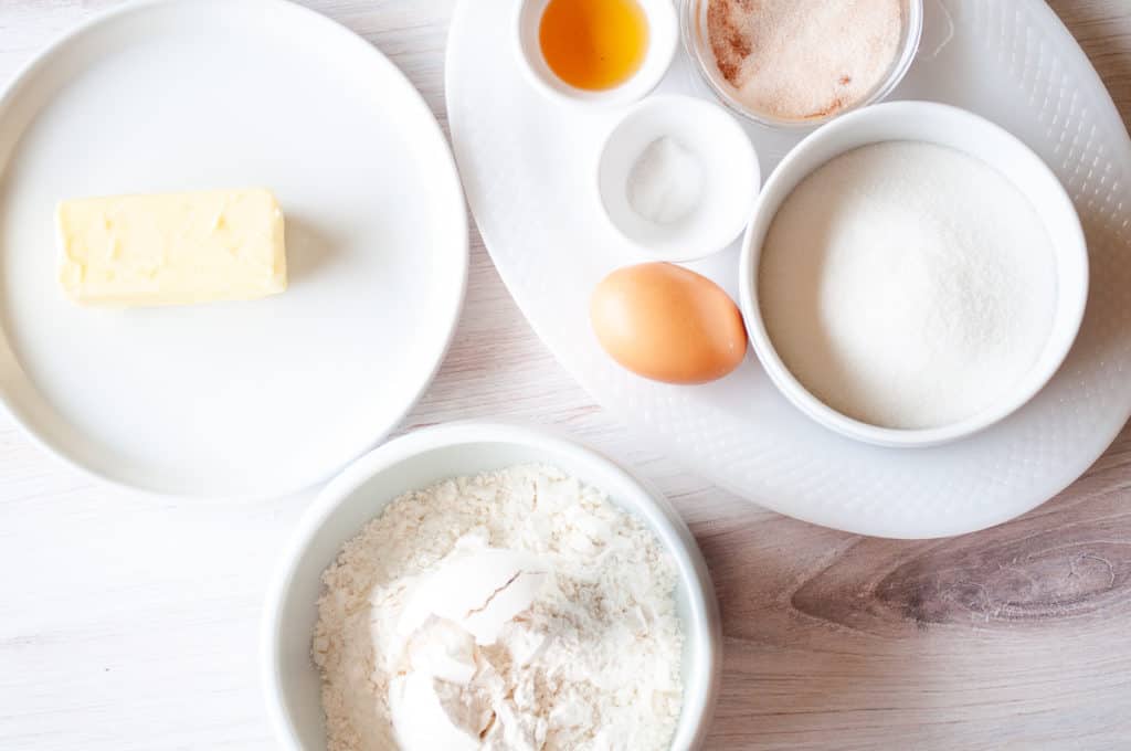 Snickerdoodle ingredients. 
