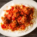 Easy Baked Turkey Meatballs.