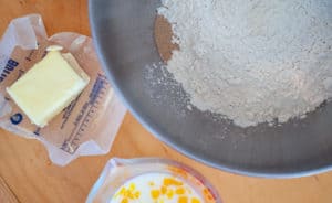 chocolate babka dough ingredients.