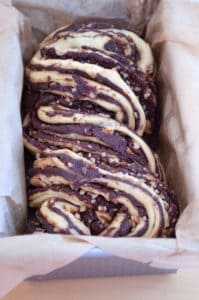 Letting the braided Babka rise.