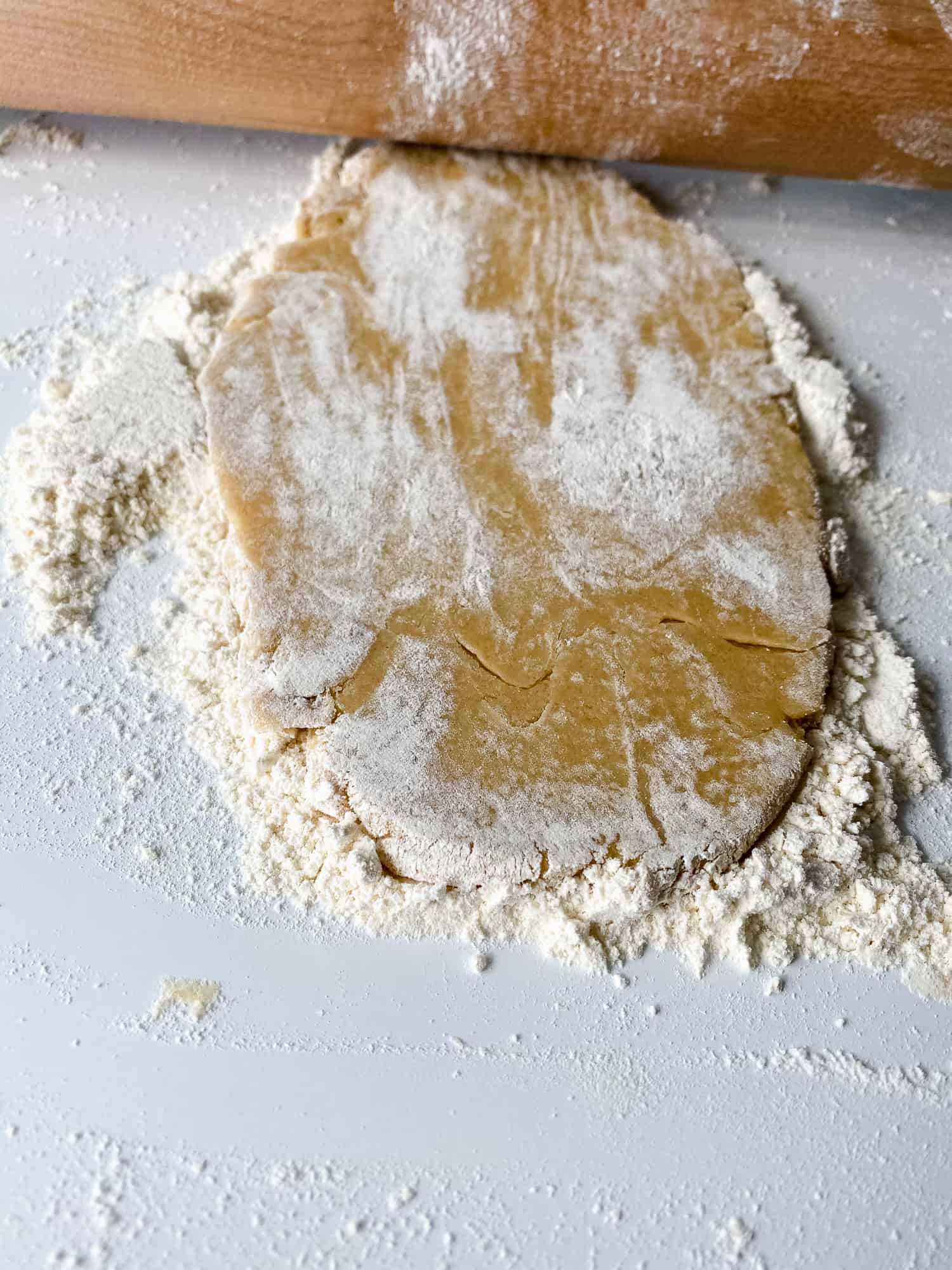 Flour the dough really well!