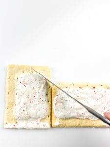 L-shape pop-tarts cutting guide for the roof.