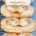 Pin for savory palmiers.