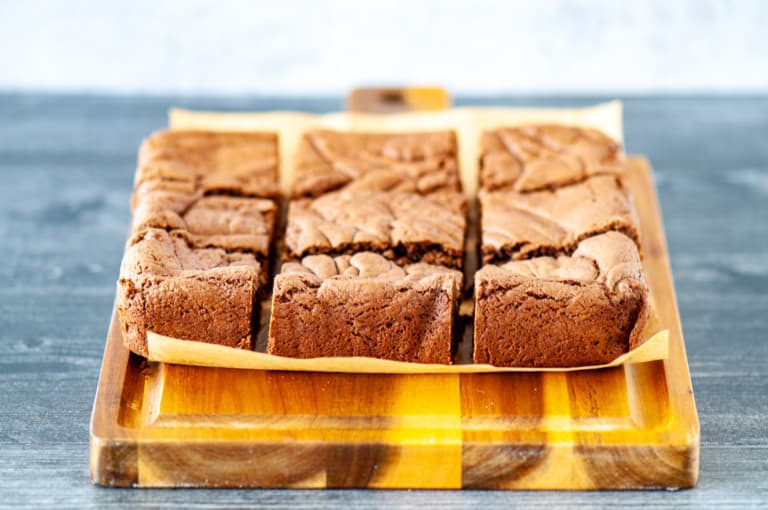 Chocolate Cake Mix Brownies