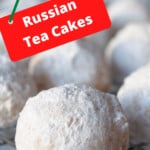 Pin for Russian tea cakes.