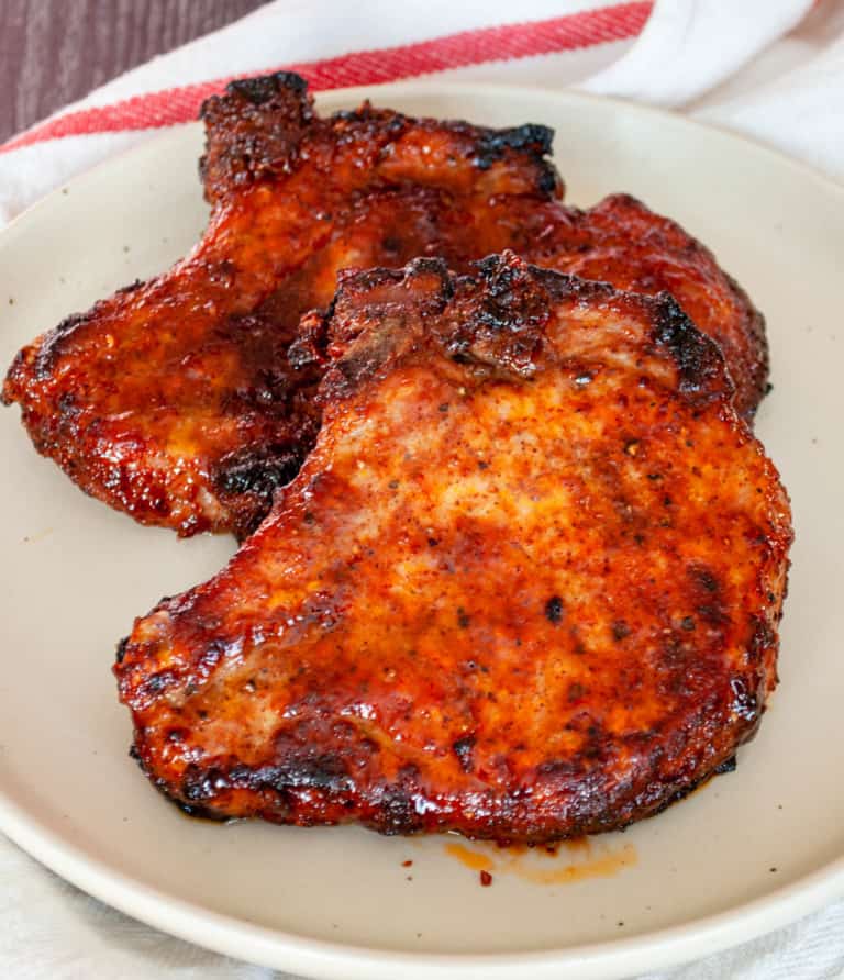 Air Fryer Bone-In Pork Chops.