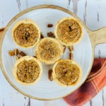 Little Pecan Pies made without corn syrup.
