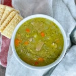 Split pea and ham soup recipe.