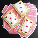 Card poptarts perfect for Valentine's Day.