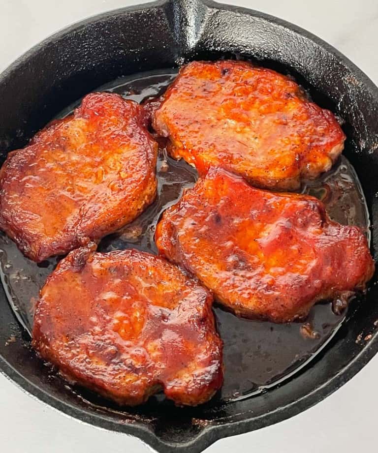 Easy Oven BBQ Pork Chops