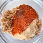 Spice rub for oven bbq pork chops.