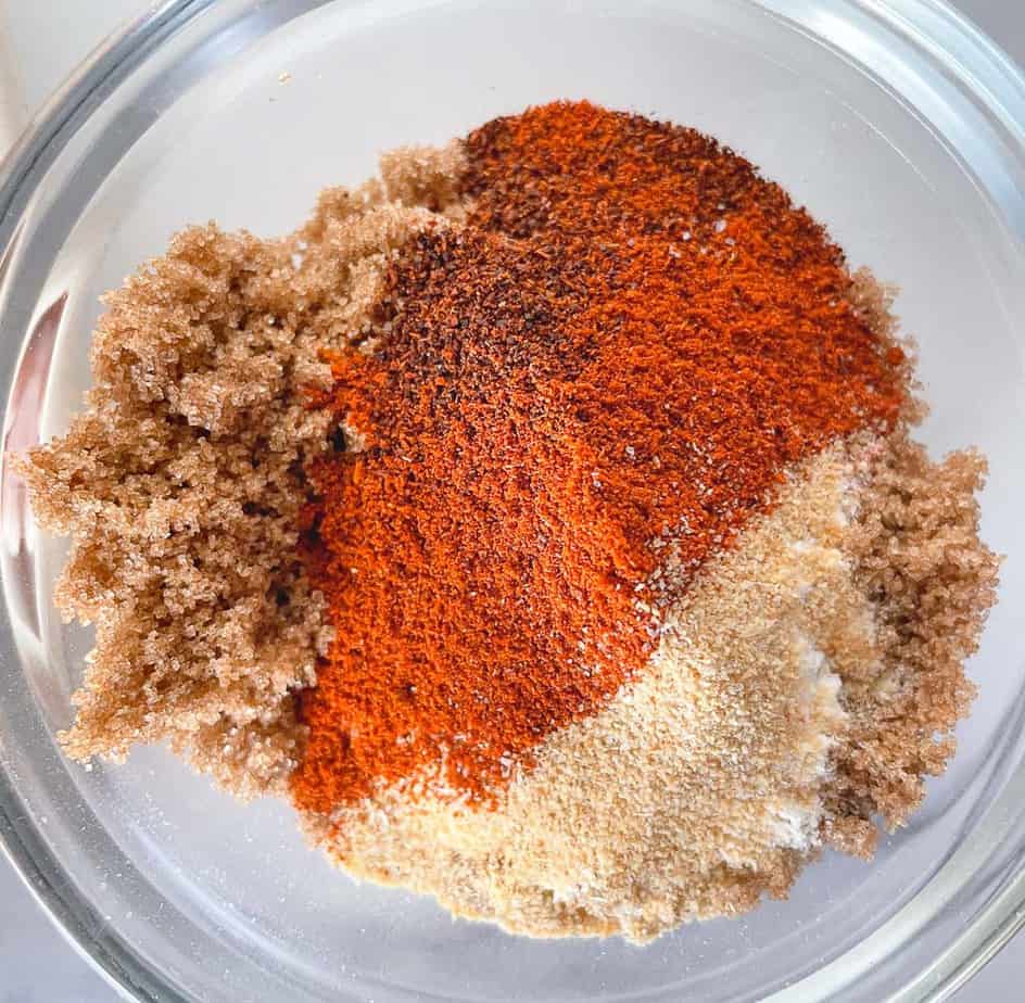 Spice rub for oven bbq pork chops.