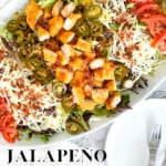 Pin for Jalapeño Popper Salad.