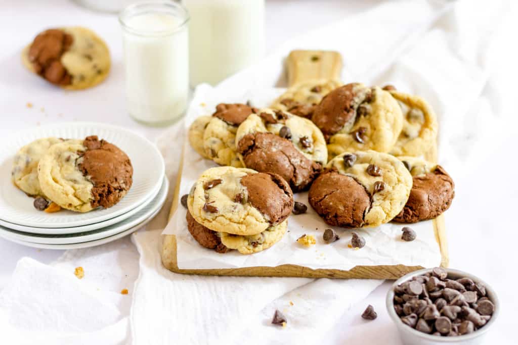 A board full of brookies.