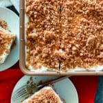 Strawberry crunch cake.