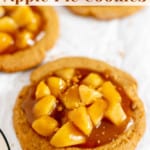 Pin graphic for Apple Pie Cookies.