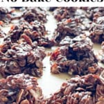 Pin for chocolate no bakes.