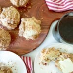 Rhubarb Muffins with Streusel